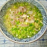 絶品スープ☆豚軟骨塩ラーメン☆